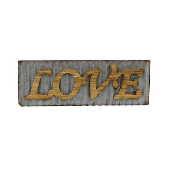 Jeco Love Wood Haning Plaque HD-WD004-2